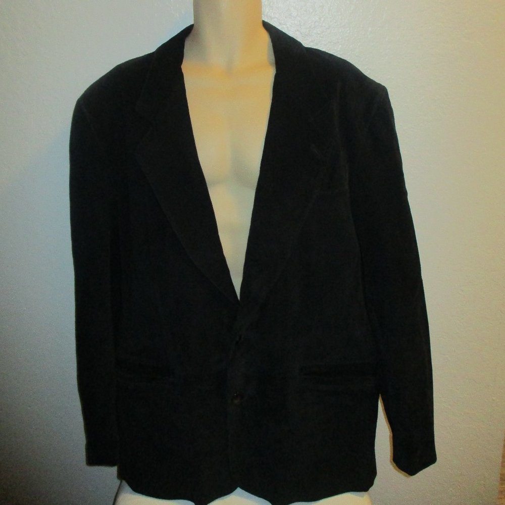 Michael Hogan North Beach Black Suede Jacket